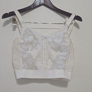 Bali Vintage Corset, Lace Bra 38B